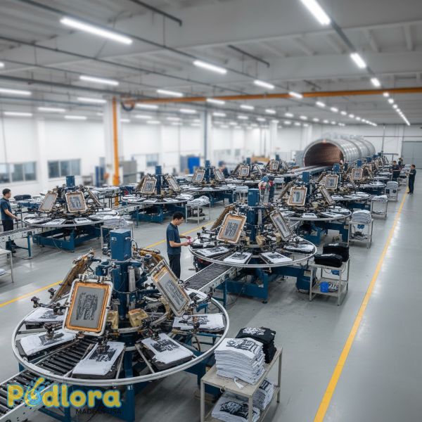 Bulk Screen Printing Production Line Bulk Screen Printing Production Line