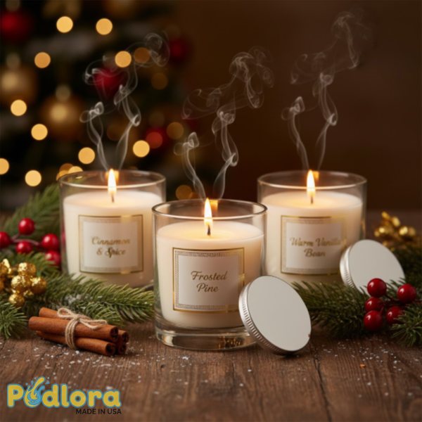 Christmas Scented Candle Collection Luxury Gift