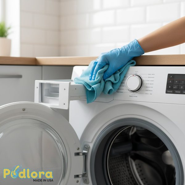 Cleaning Washing Machine Maintenance White Clothes