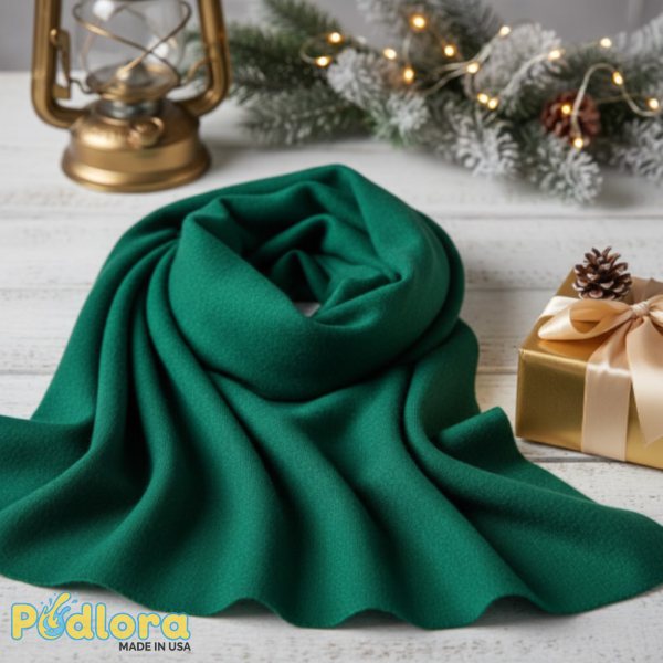 Festive Cashmere Scarf Holiday Gift Winter
