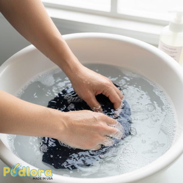 Hand Washing Embroidered Custom Apparel Method Hand Washing Embroidered Custom Apparel Method