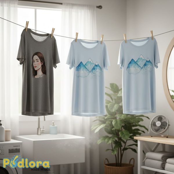 Hang Dry Custom Printed T Shirts Hang Dry Custom Printed T Shirts