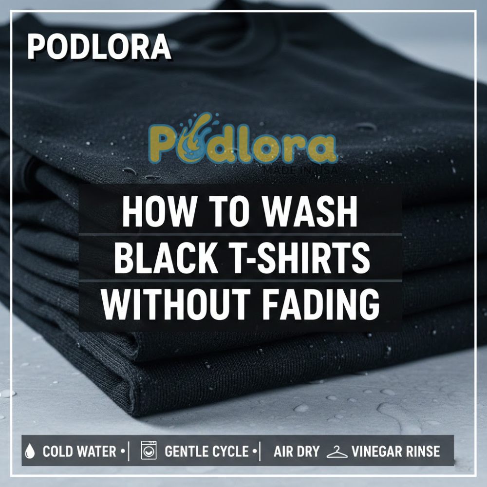 How to Wash Black T-Shirts Without Fading 7 How to Wash Black T-Shirts Without Fading