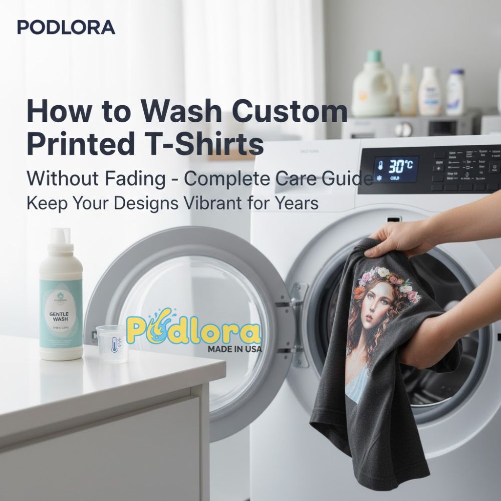How to Wash Custom Printed T-Shirts Without Fading the Design 9 How to Wash Custom Printed T-Shirts Without Fading the Design