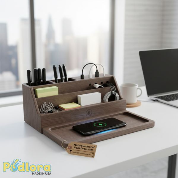 Multi Functional Desk Organizer Multi Functional Desk Organizer
