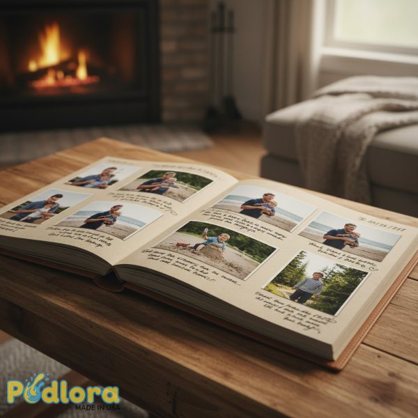 Personalized Memory Book Father Son Gift Personalized Memory Book Father Son Gift