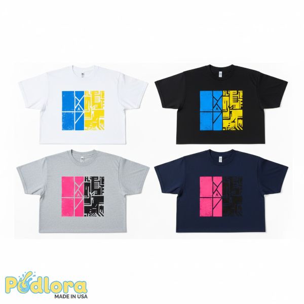 Screen Printing Color Vibrancy Comparison Screen Printing Color Vibrancy Comparison