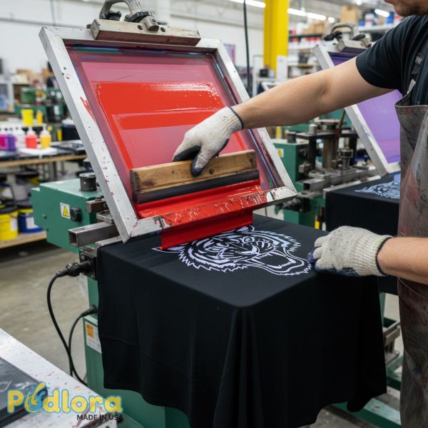 Screen Printing Ink Application Process Screen Printing Ink Application Process