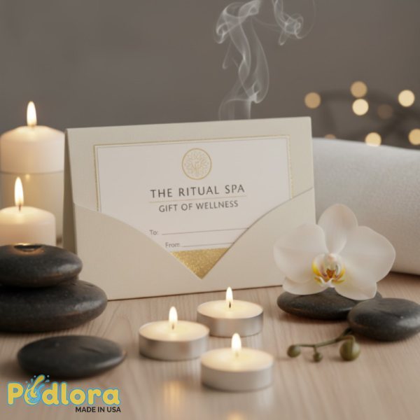 Spa Gift Certificate Christmas Relaxation Gift