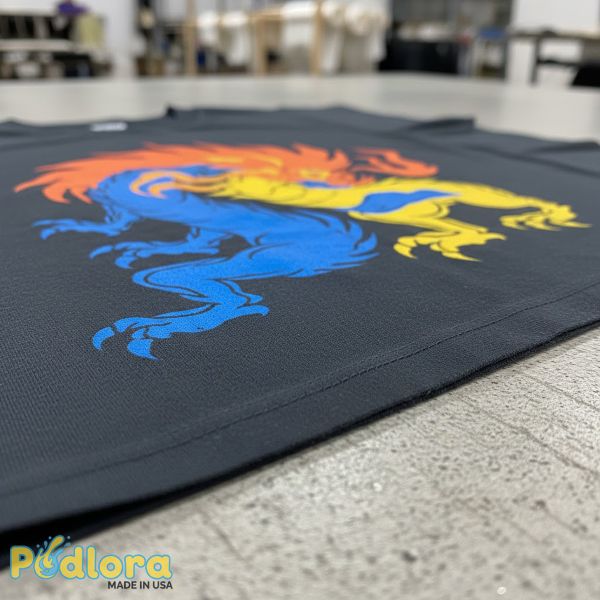 Vibrant Durable Screen Printed T Shirt Vibrant Durable Screen Printed T Shirt