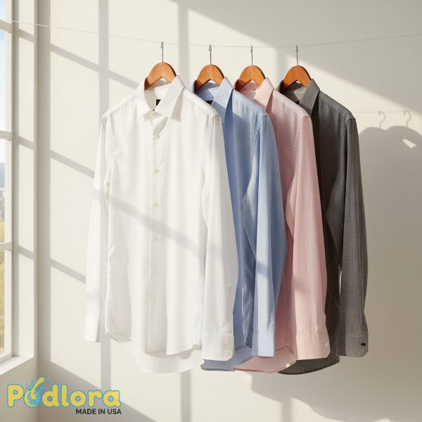 Air Drying Dress Shirts On Quality Hangers Air Drying Dress Shirts On Quality Hangers