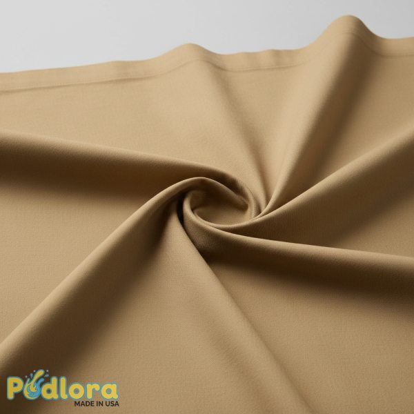Chino Cotton Twill Fabric Khaki Tan Color Chino Cotton Twill Fabric Khaki Tan Color