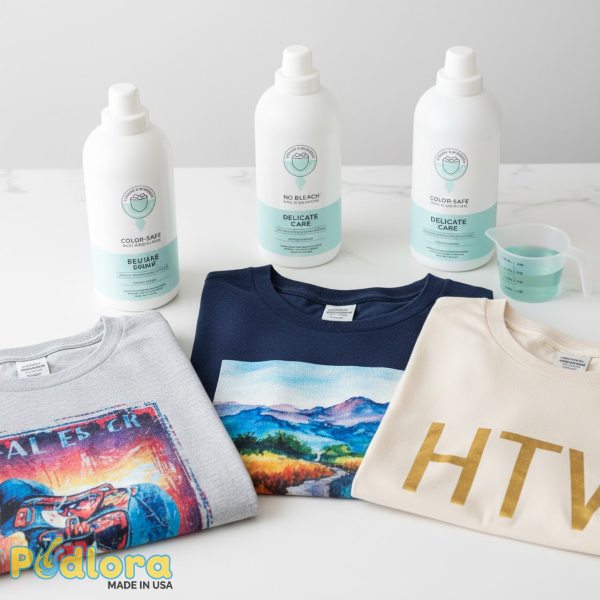 Cold Water Detergent Selection For Custom Apparel