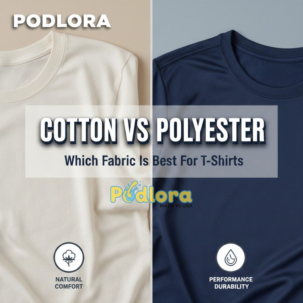 Cotton vs Polyester Which Fabric is Best for T-Shirts 11 Cotton vs Polyester Which Fabric is Best for T-Shirts
