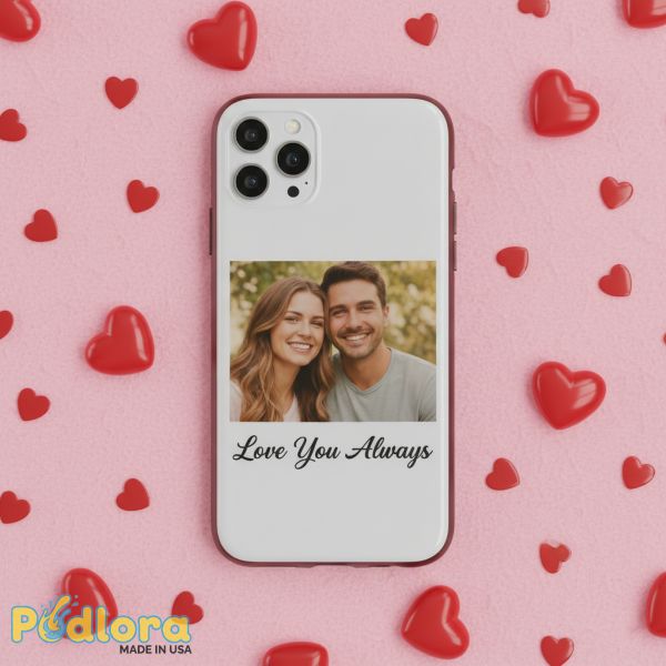 Custom Couple Photo Phone Case Valentine Gift Custom Couple Photo Phone Case Valentine Gift
