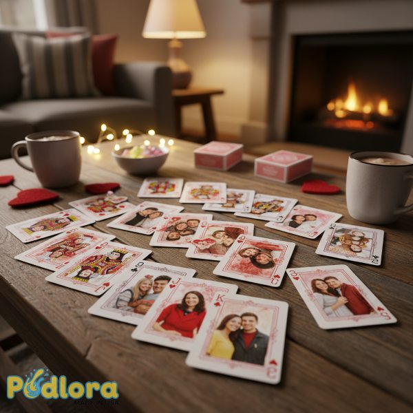 Custom Playing Cards Deck Valentine Gift