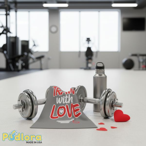 Custom Printed Gym Towel Valentine Gift Custom Printed Gym Towel Valentine Gift