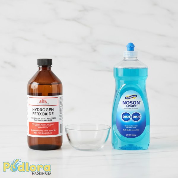 Hydrogen Peroxide Bottle And Dish Soap Hydrogen Peroxide Bottle And Dish Soap