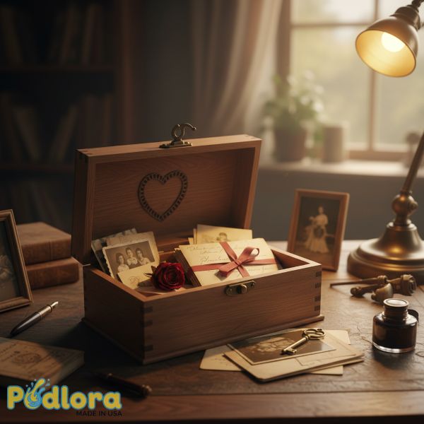 Love Letter Keepsake Box Valentine
