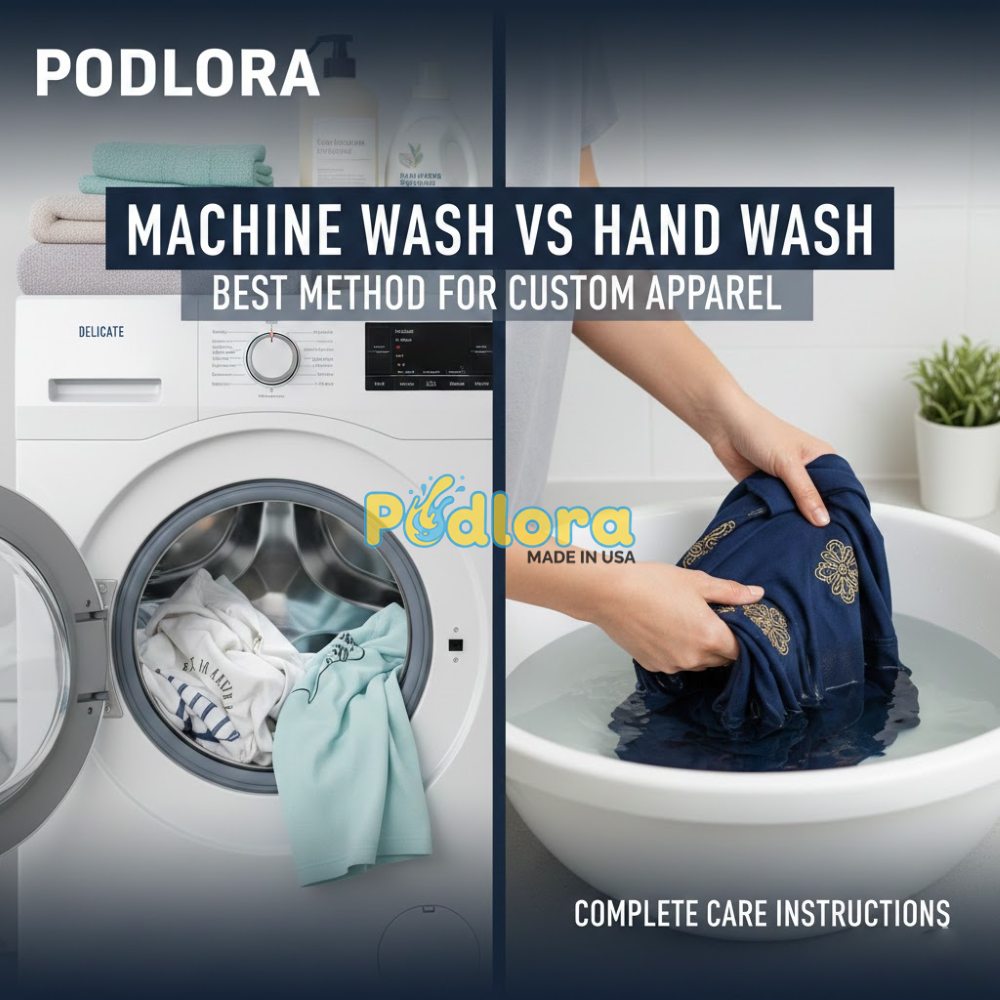 Machine Wash vs Hand Wash Best Method for Custom Apparel 7 Machine Wash Vs Hand Wash Best Method For Custom Apparel