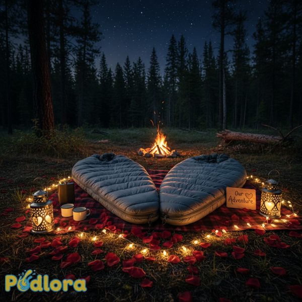 Matching Camping Gear Couples Sleeping Bags