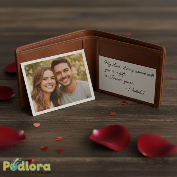 Mini Photo Wallet Card With Love Note Mini Photo Wallet Card With Love Note