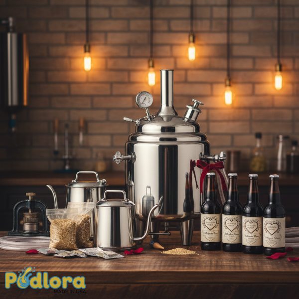 Personalized Beer Brewing Kit Gift For Husband