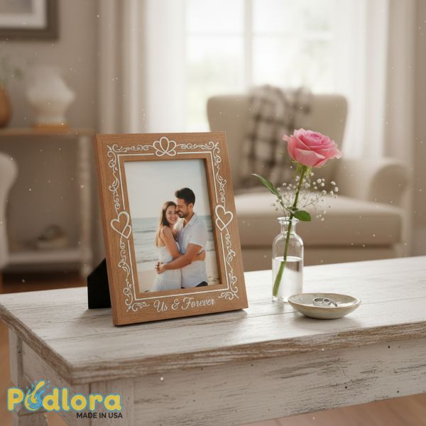 Personalized Valentine Photo Frame Gift