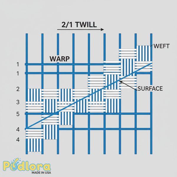 Twill Weave Structure Technical Diagram Warp Weft Twill Weave Structure Technical Diagram Warp Weft