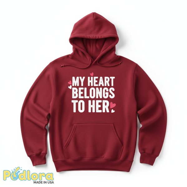 Valentines Hoodie With Love Quote For Husband