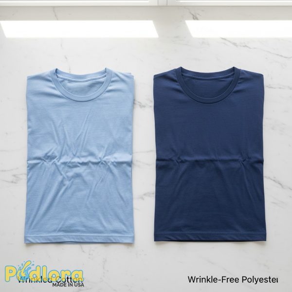 Wrinkle Free Polyester Vs Wrinkled Cotton Wrinkle Free Polyester Vs Wrinkled Cotton