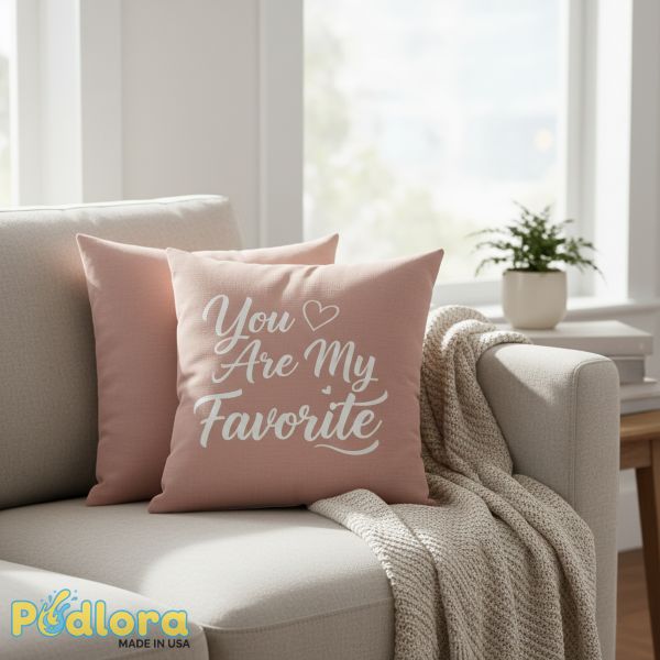 You Are My Favorite Throw Pillow